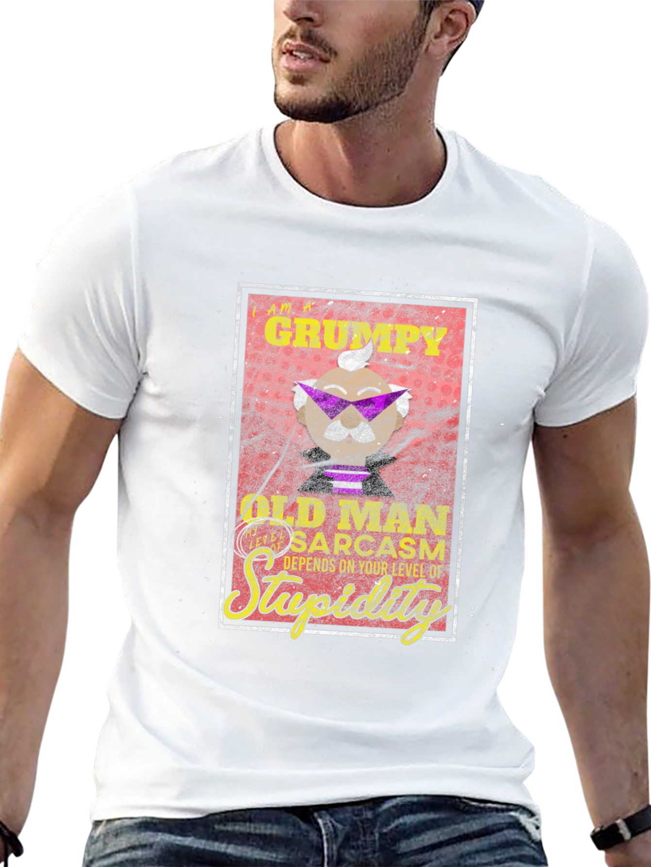 Grumpy Old Man Sarcasm T-Shirt