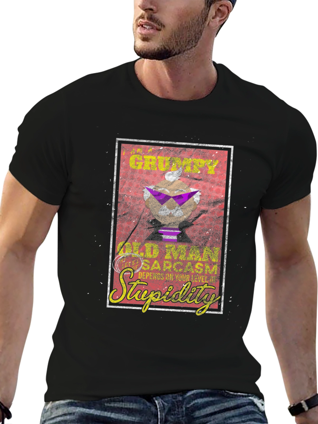 Grumpy Old Man Sarcasm T-Shirt