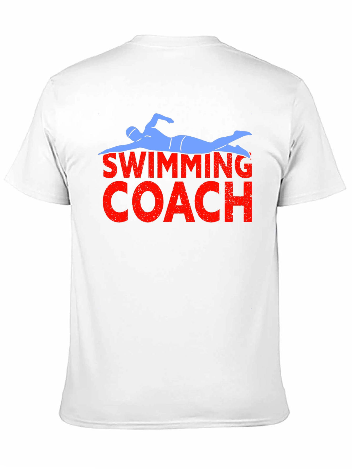 Swimming Coach Graphic T-Shirt
