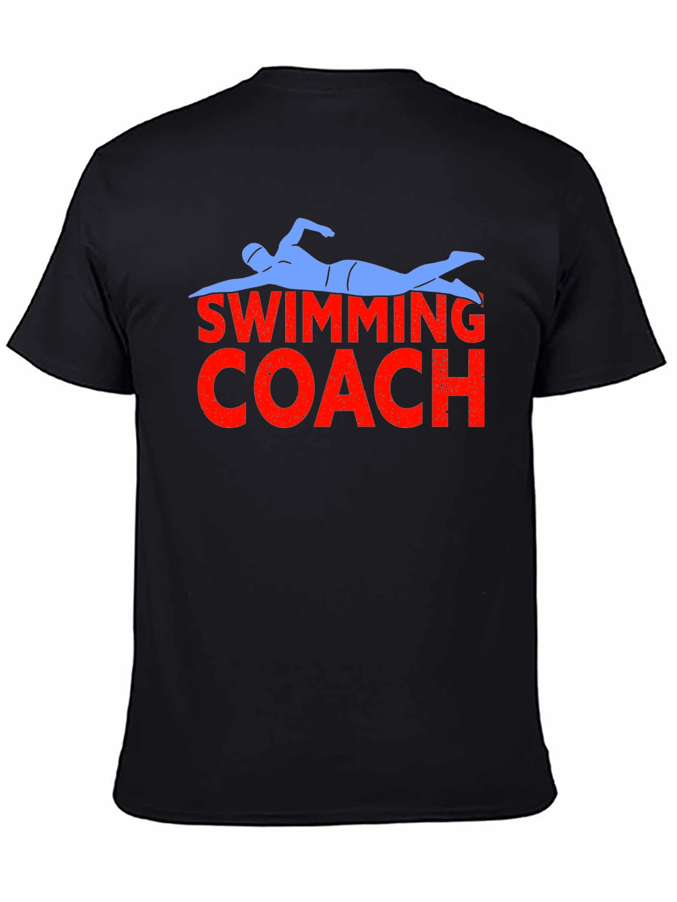 Swimming Coach Graphic T-Shirt