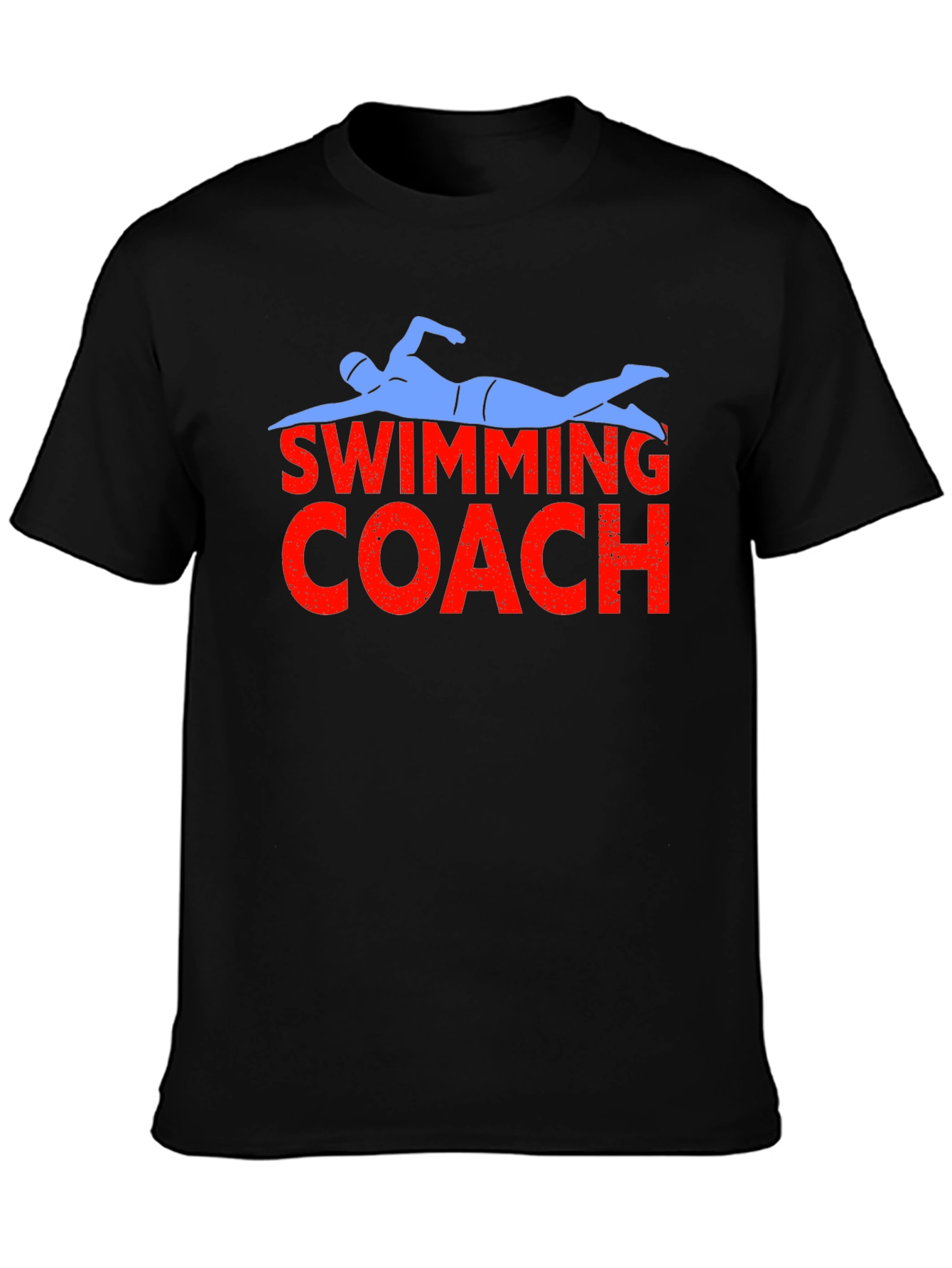 Swimming Coach Graphic T-Shirt