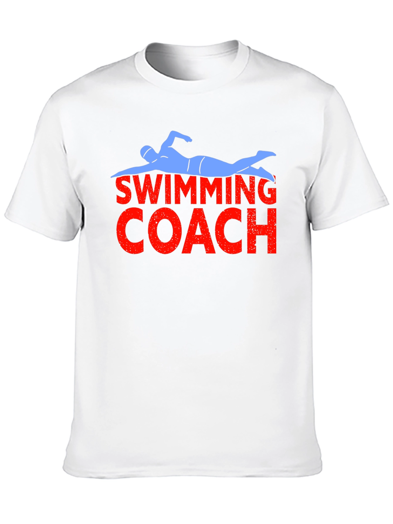 Swimming Coach Graphic T-Shirt