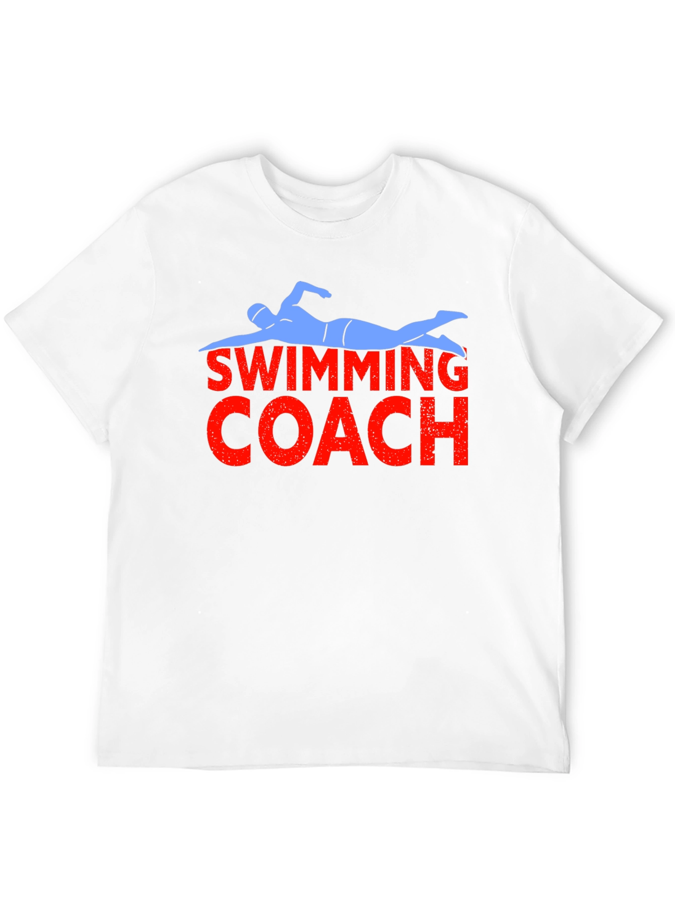 Swimming Coach Graphic T-Shirt