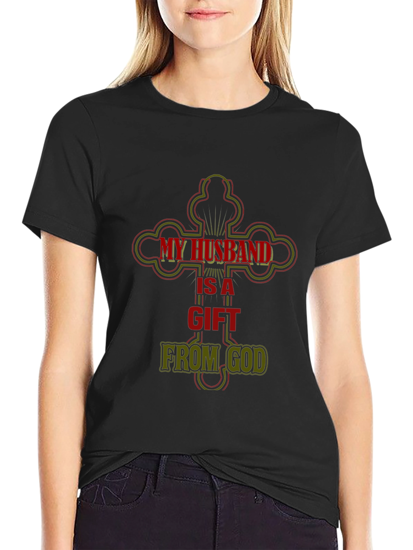 Husband Gift From God Graphic T-Shirt