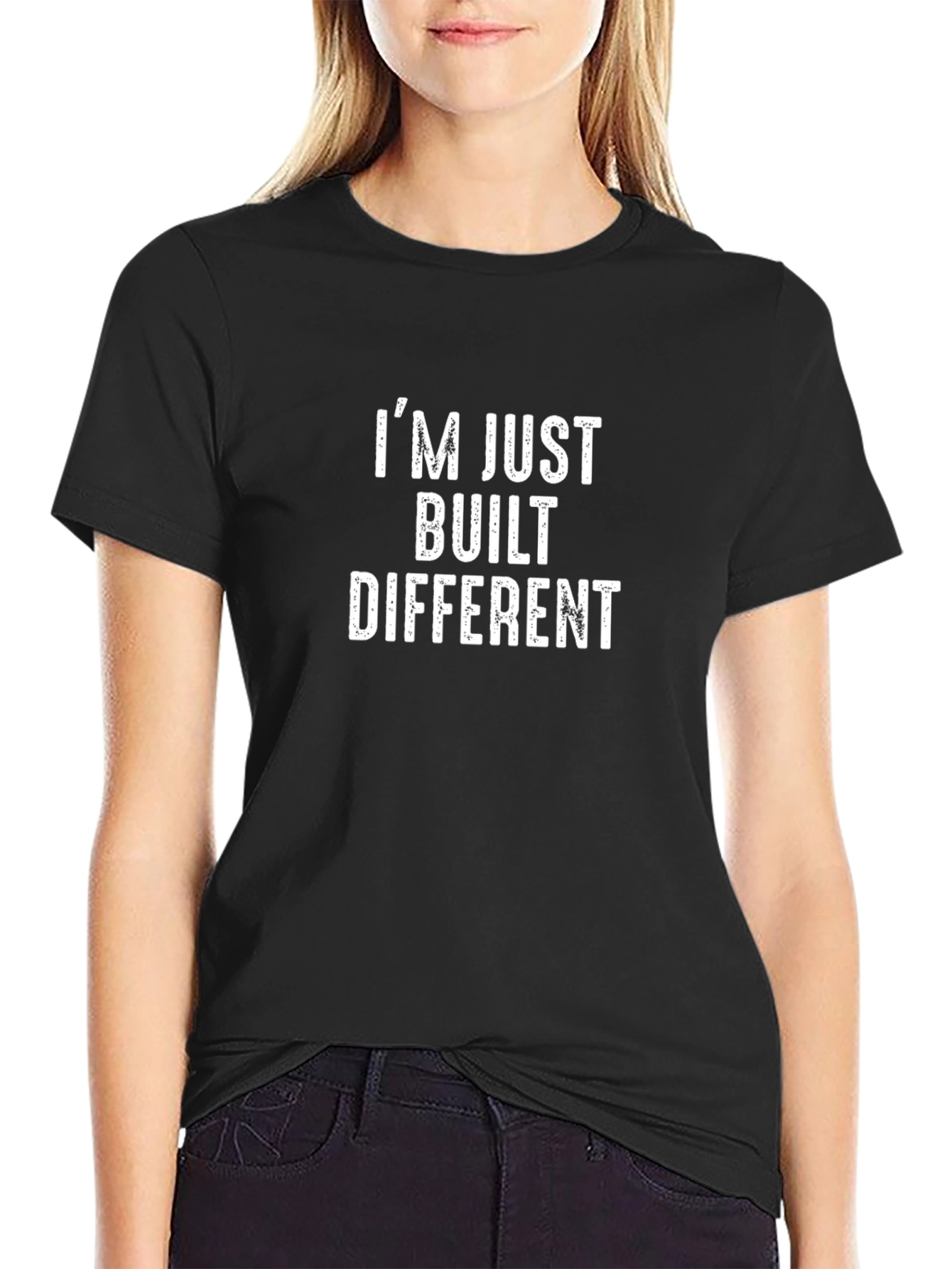 Im Just Built Different T-Shirt - Unique Statement Tee