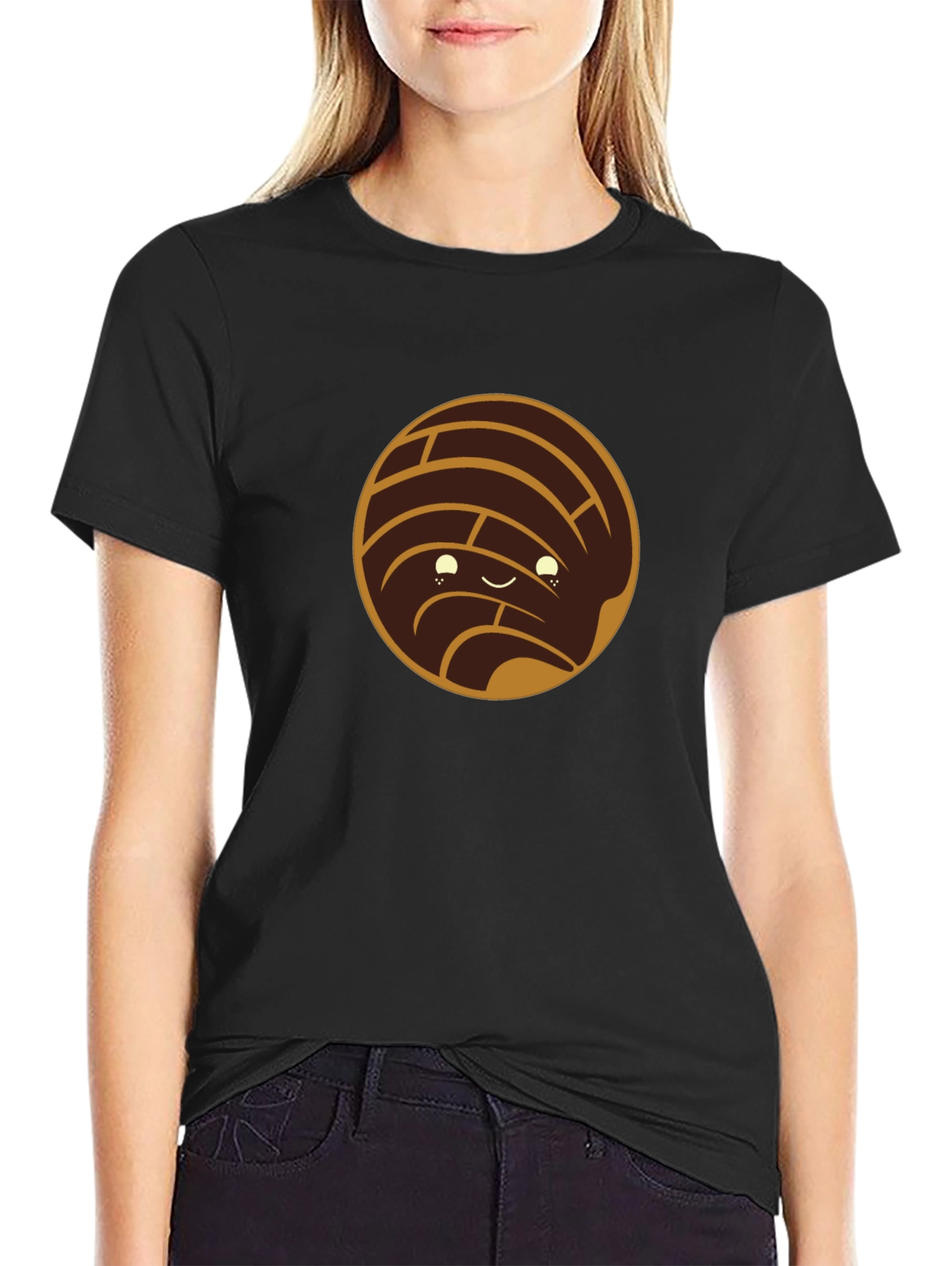 Cute Concha Bread T-Shirt - Sweet Treat Tee