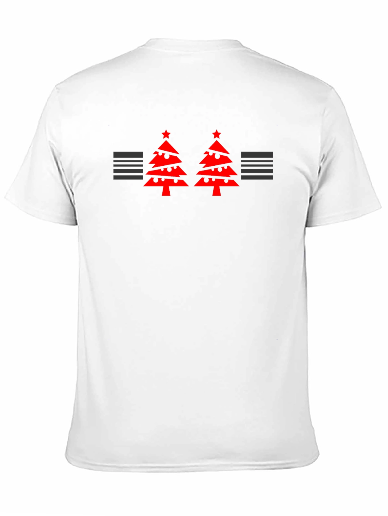 Festive Two Tree Black T-Shirt