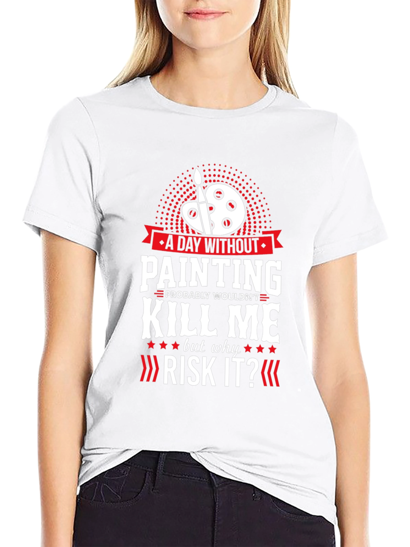Funny Painting T-Shirt Artist Gift