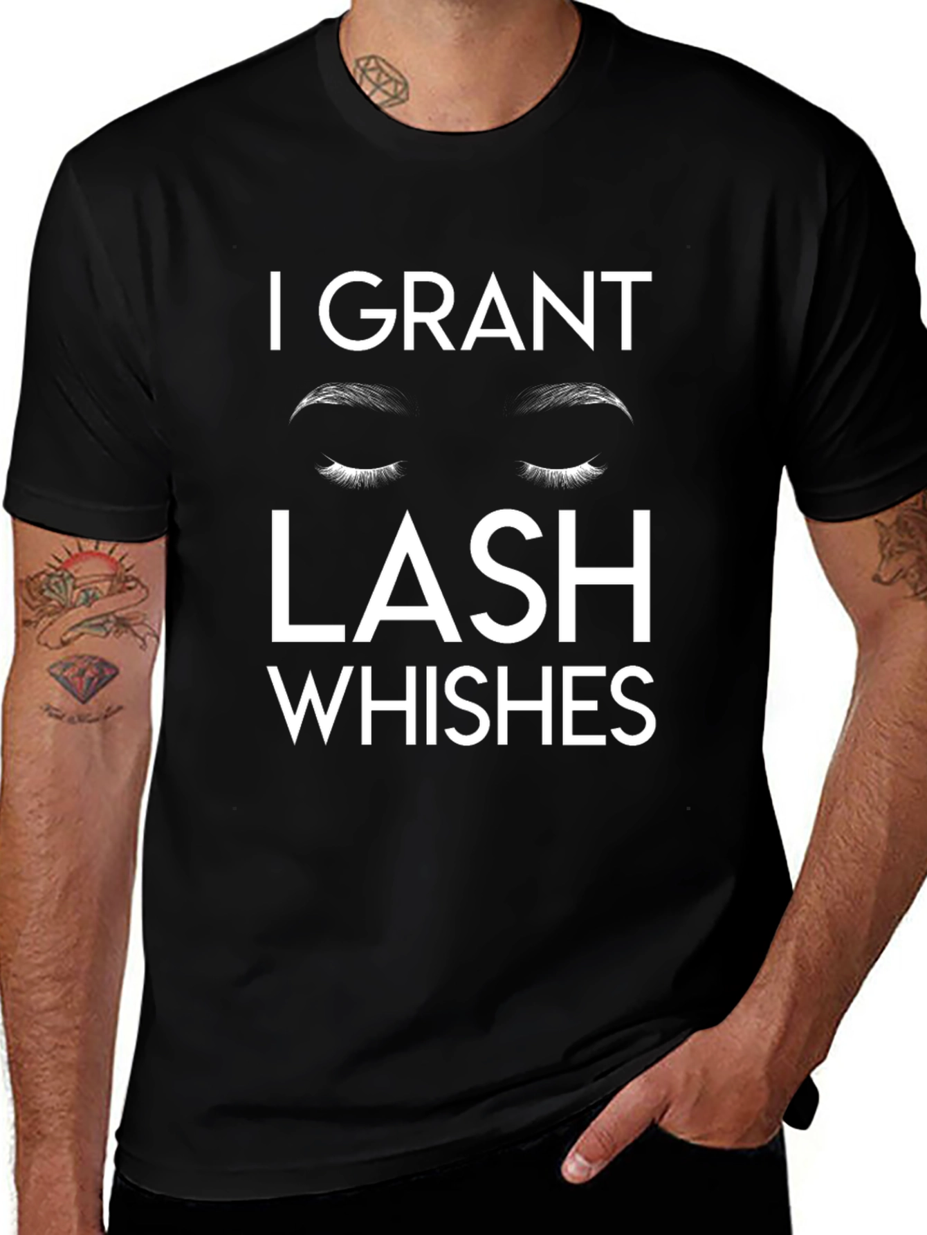 I Grant Lash Wishes Graphic T-Shirt