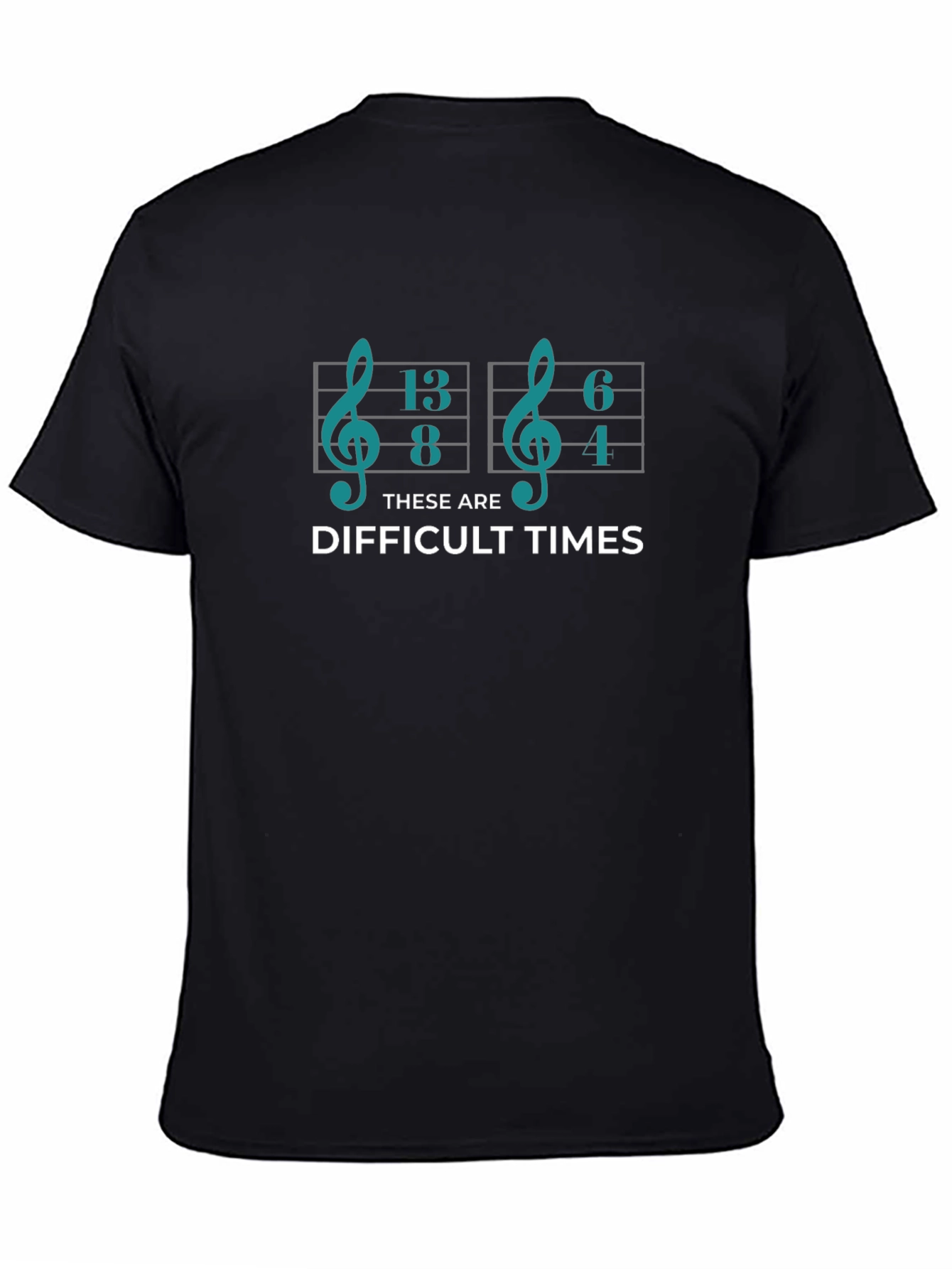Difficult Times Music Theory T-Shirt