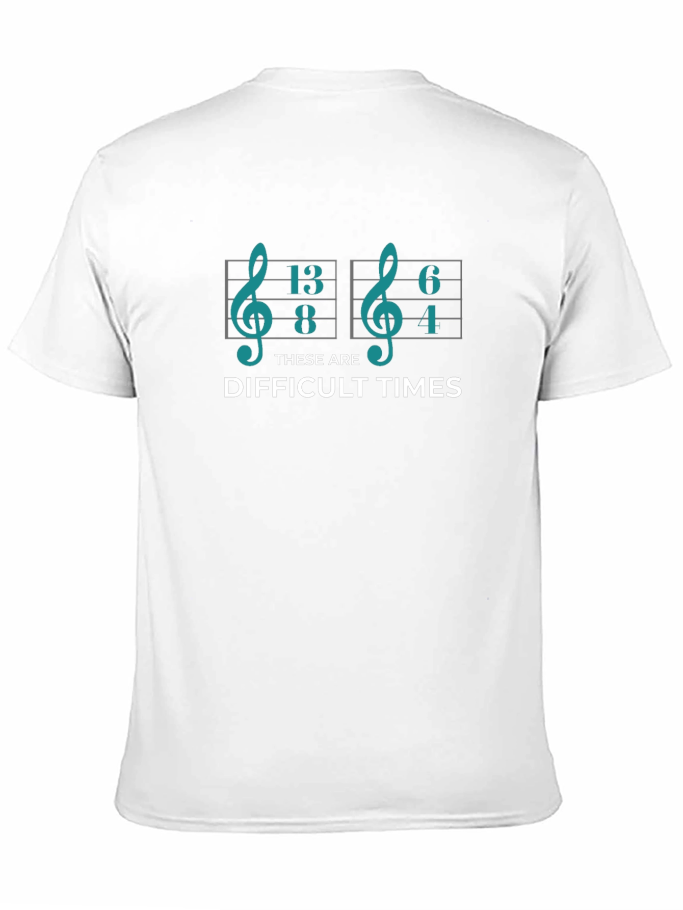 Difficult Times Music Theory T-Shirt