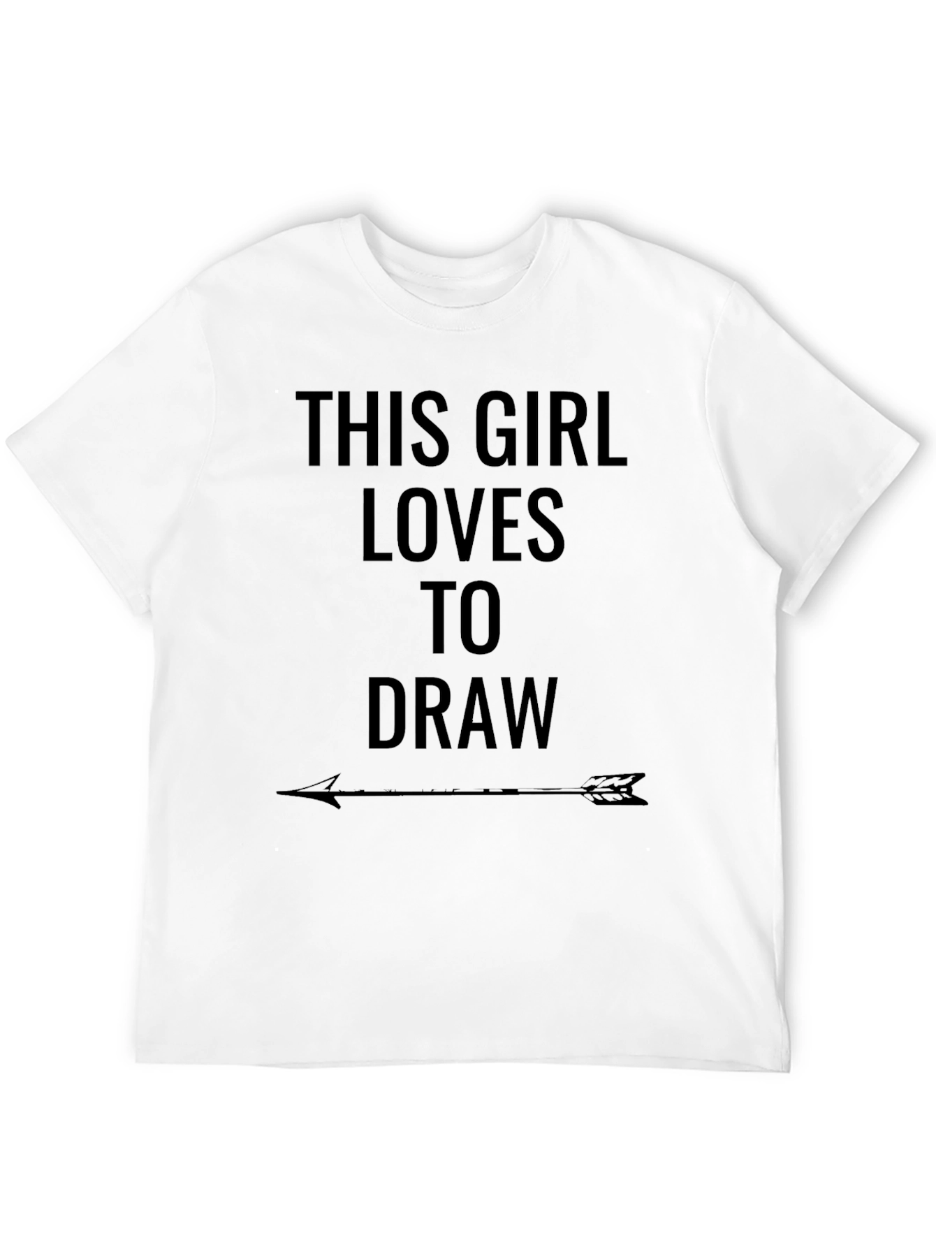This Girl Loves to Draw T-Shirt