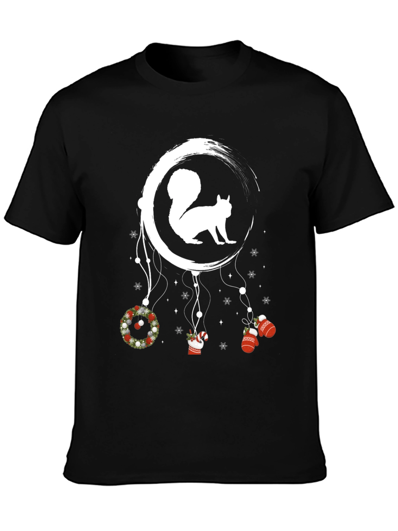 Squirrel Christmas Dreamcatcher T-Shirt