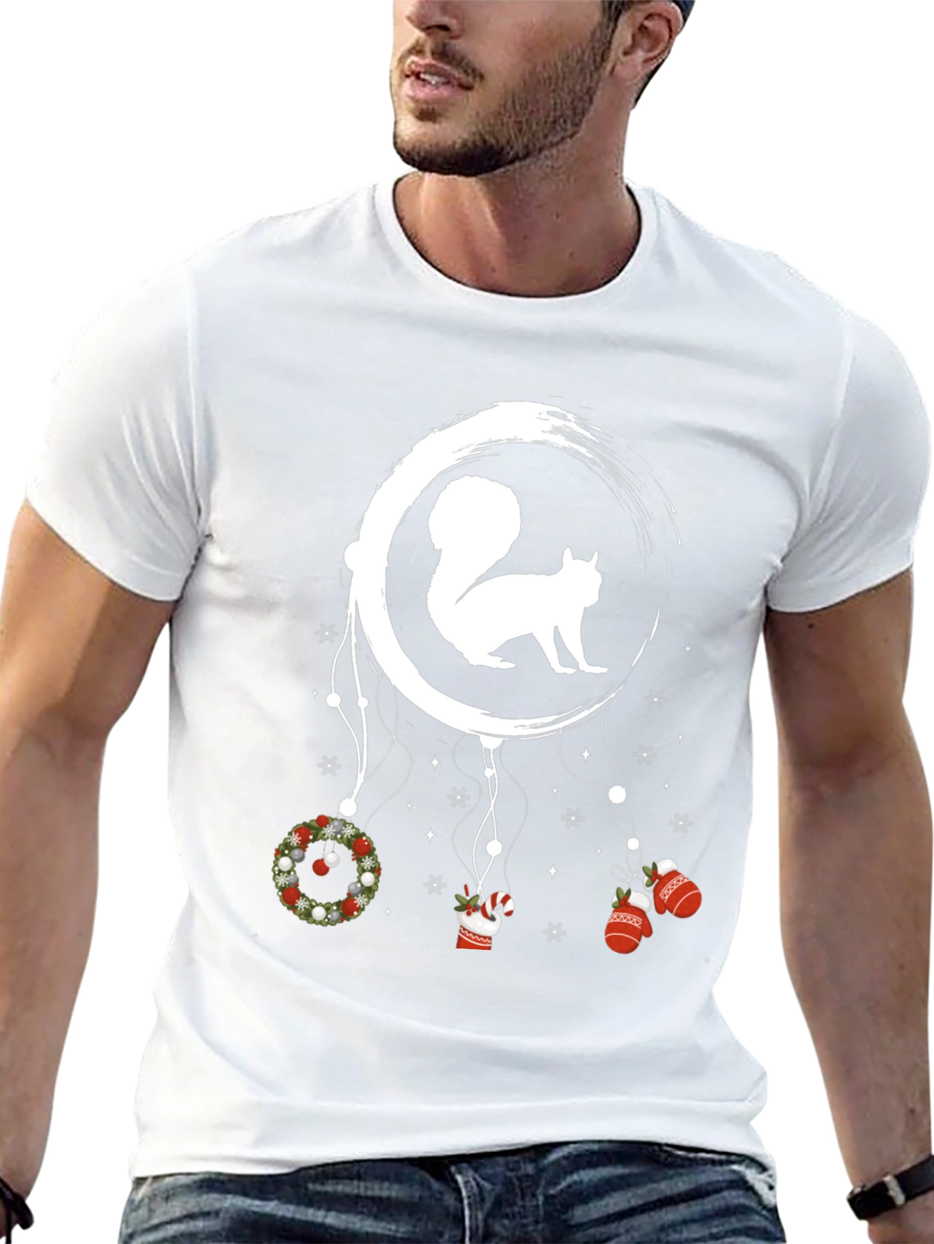 Squirrel Christmas Dreamcatcher T-Shirt