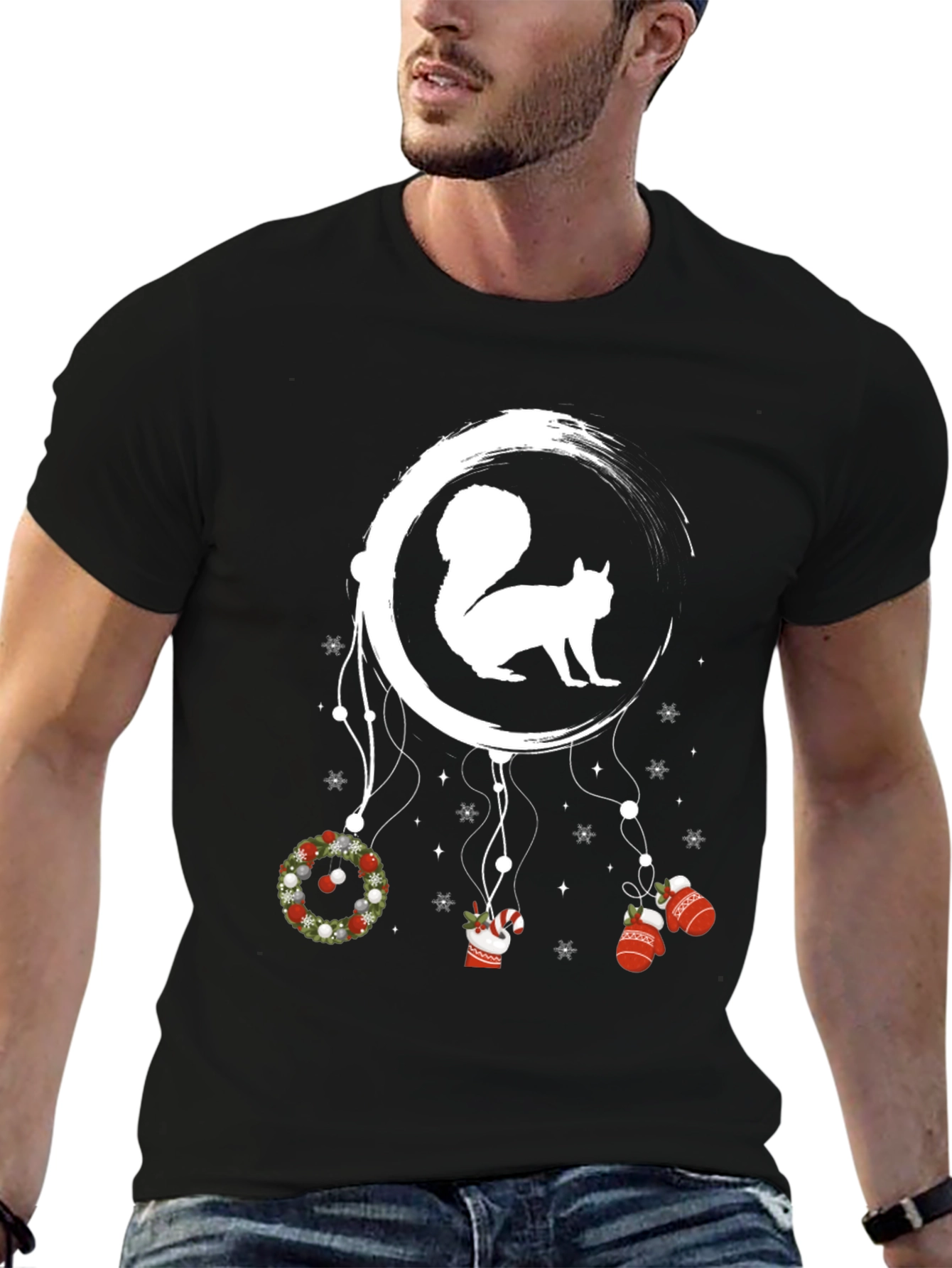 Squirrel Christmas Dreamcatcher T-Shirt