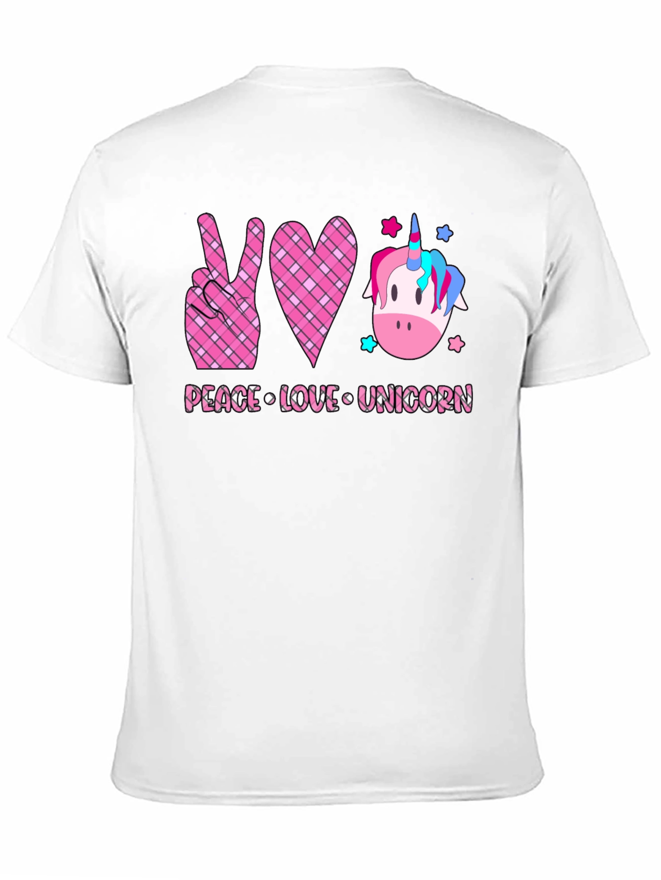Peace Love Unicorn Graphic Tee