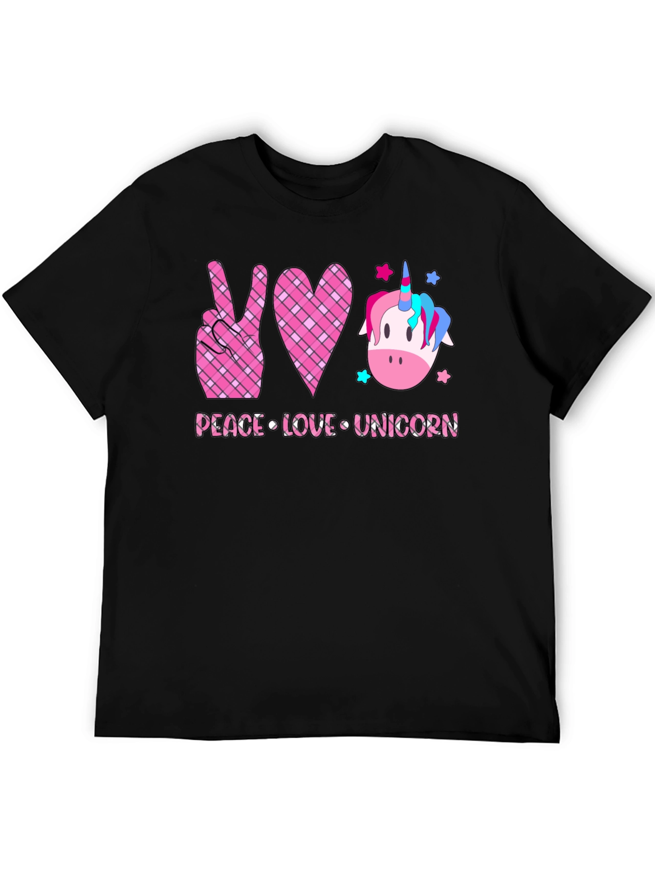 Peace Love Unicorn Graphic Tee