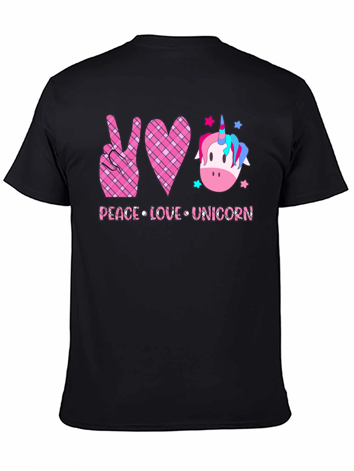 Peace Love Unicorn Graphic Tee