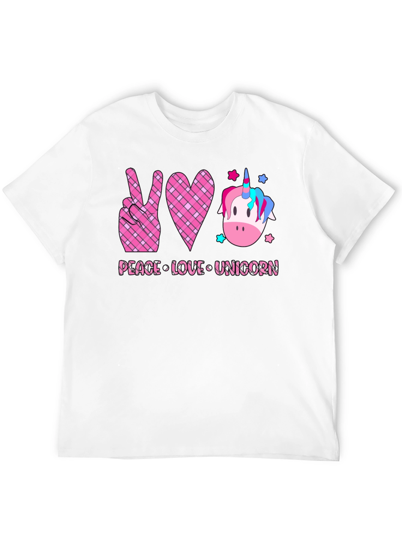Peace Love Unicorn Graphic Tee