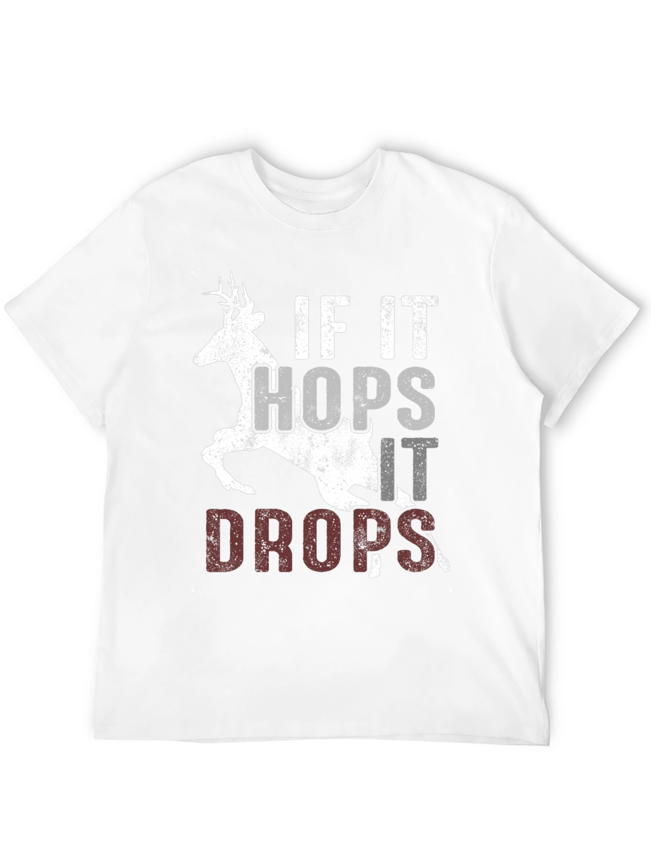 If It Hops It Drops Hunting Tee