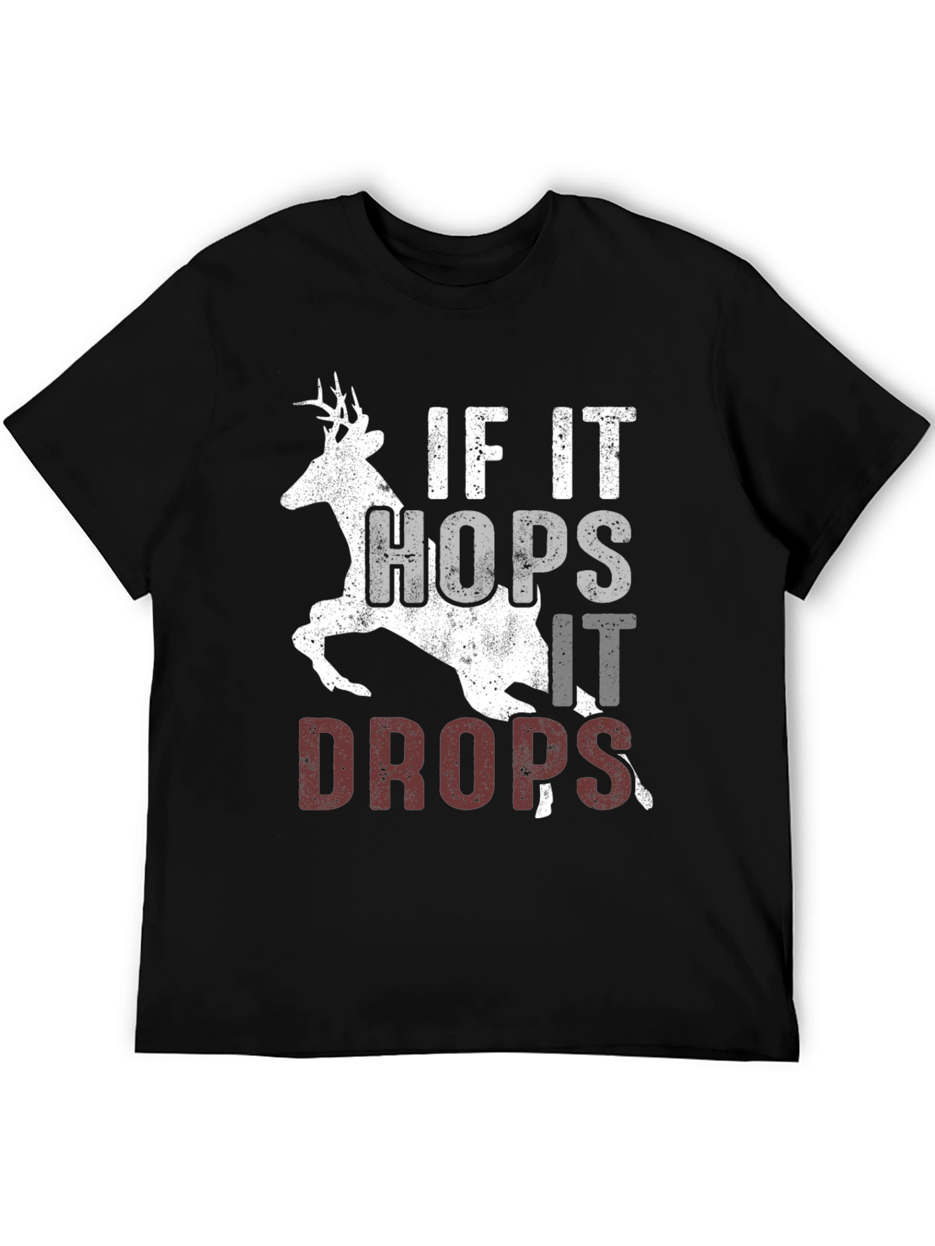If It Hops It Drops Hunting Tee