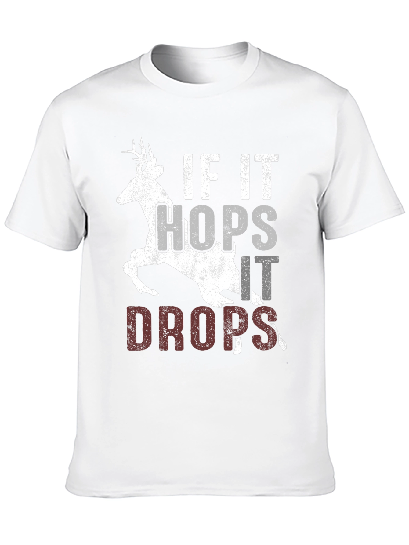 If It Hops It Drops Hunting Tee
