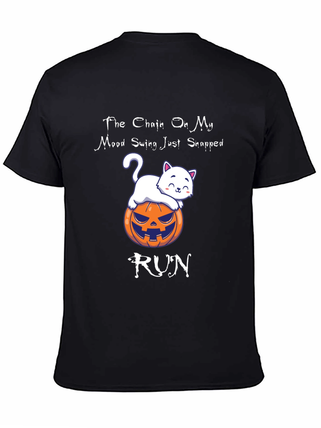 Halloween Cat Mood Swing T-Shirt