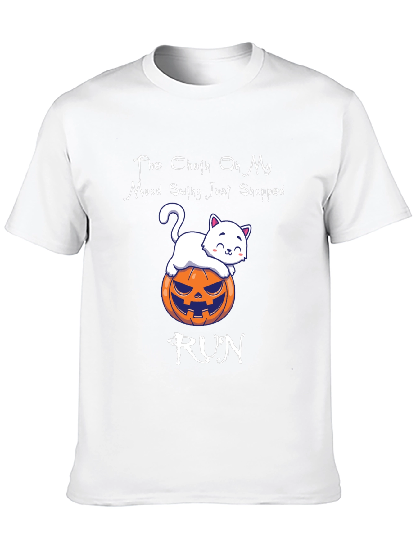 Halloween Cat Mood Swing T-Shirt