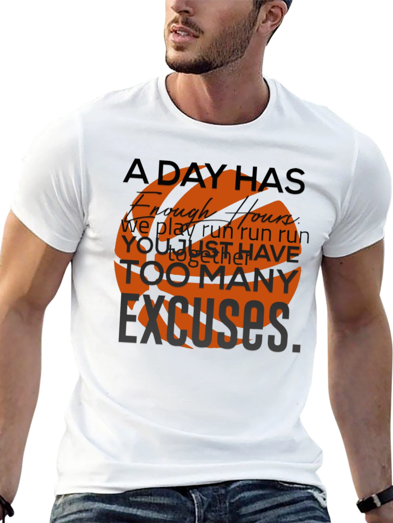 Basketball Graphic T-Shirt