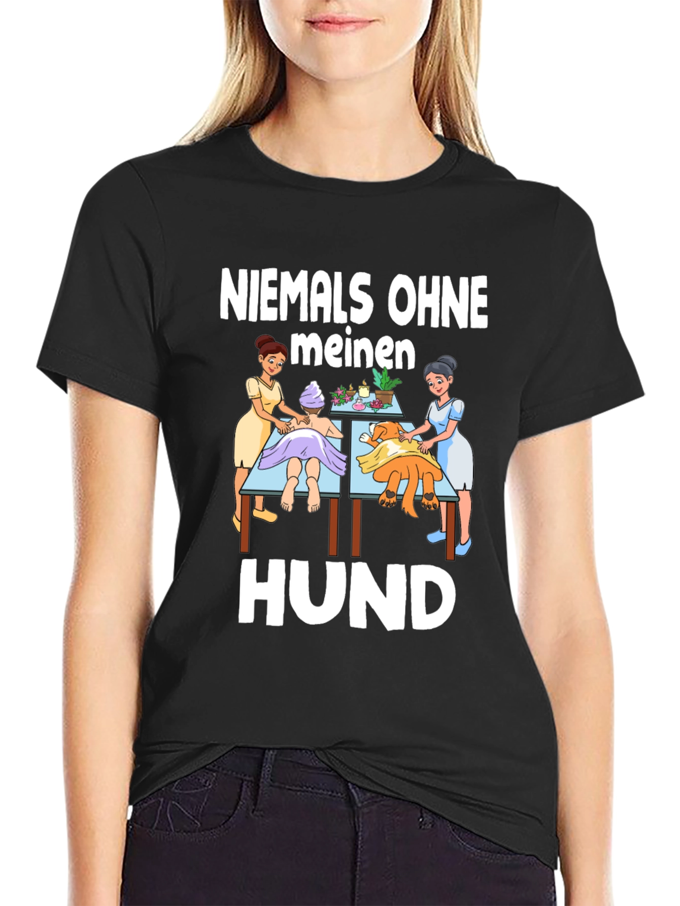 Niemals Ohne Meinen Hund T-Shirt