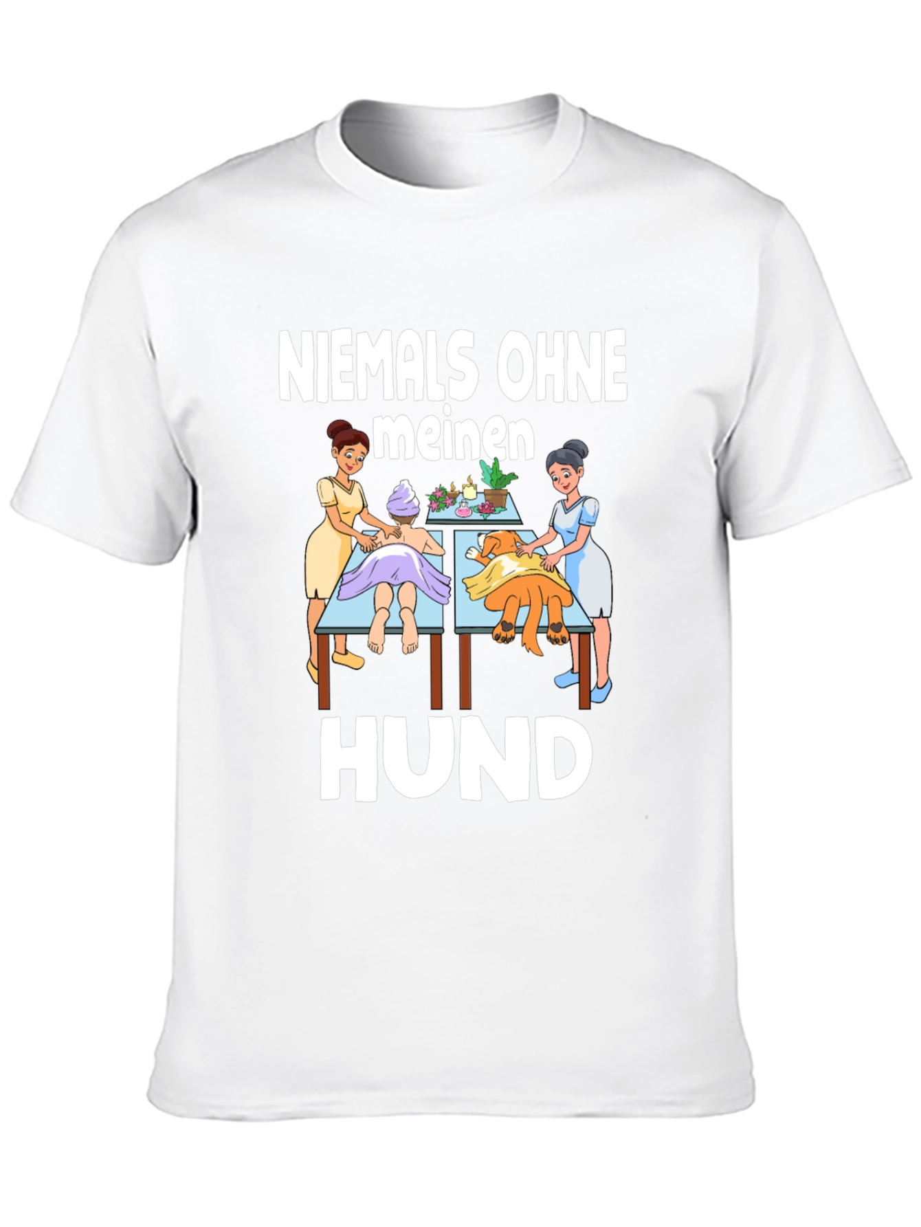 Niemals Ohne Meinen Hund T-Shirt