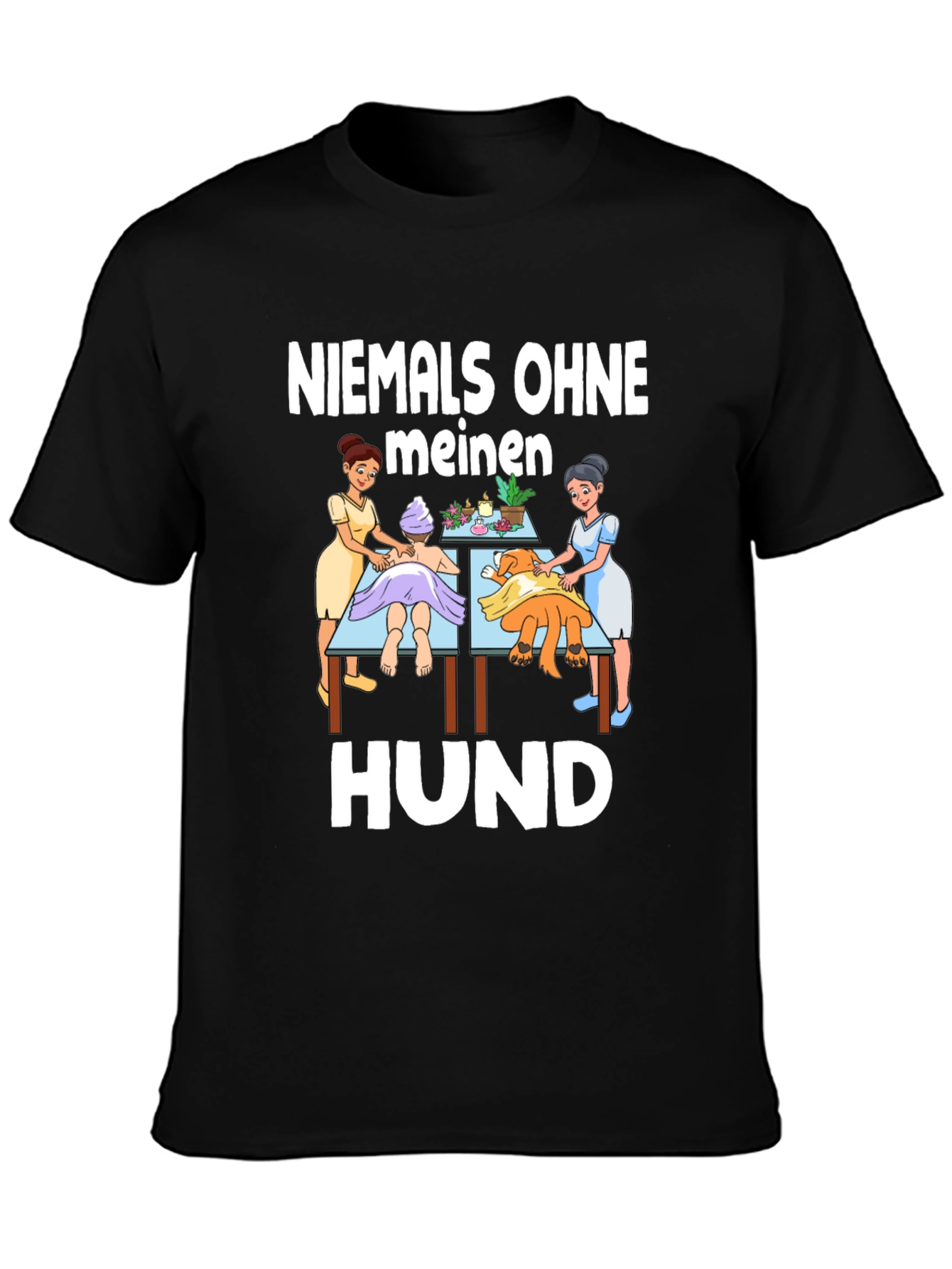 Niemals Ohne Meinen Hund T-Shirt