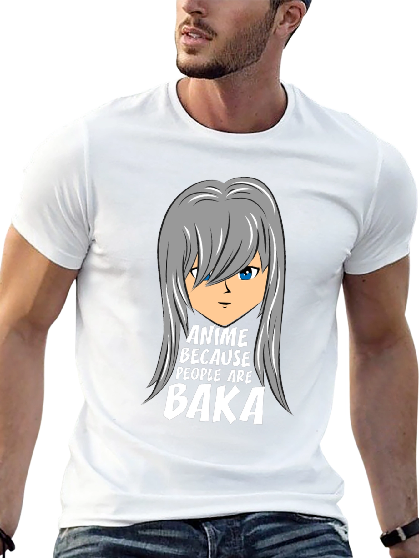 Anime Baka Graphic Tee - Unisex