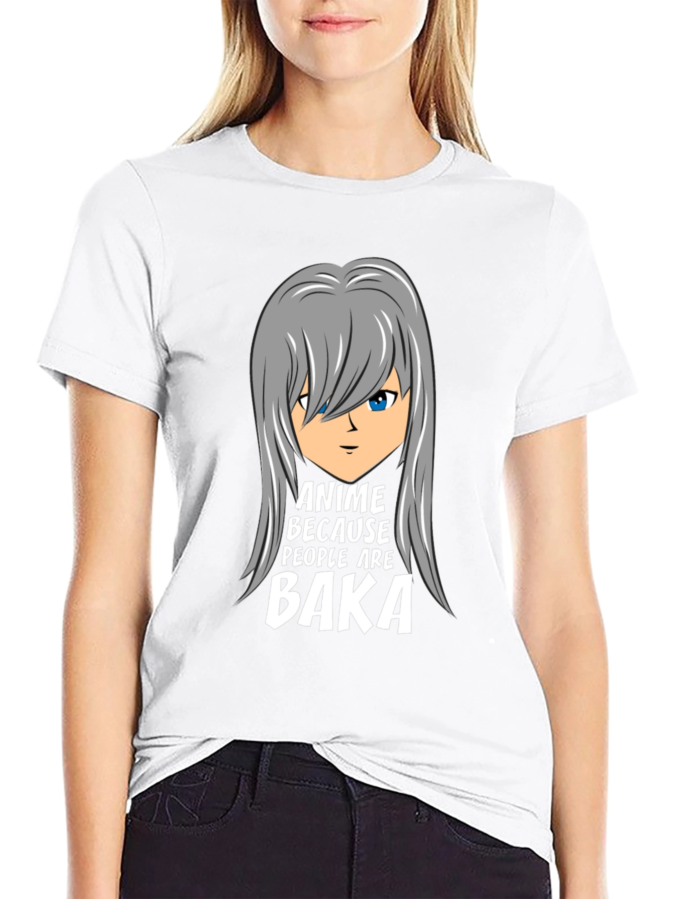 Anime Baka Graphic Tee - Unisex