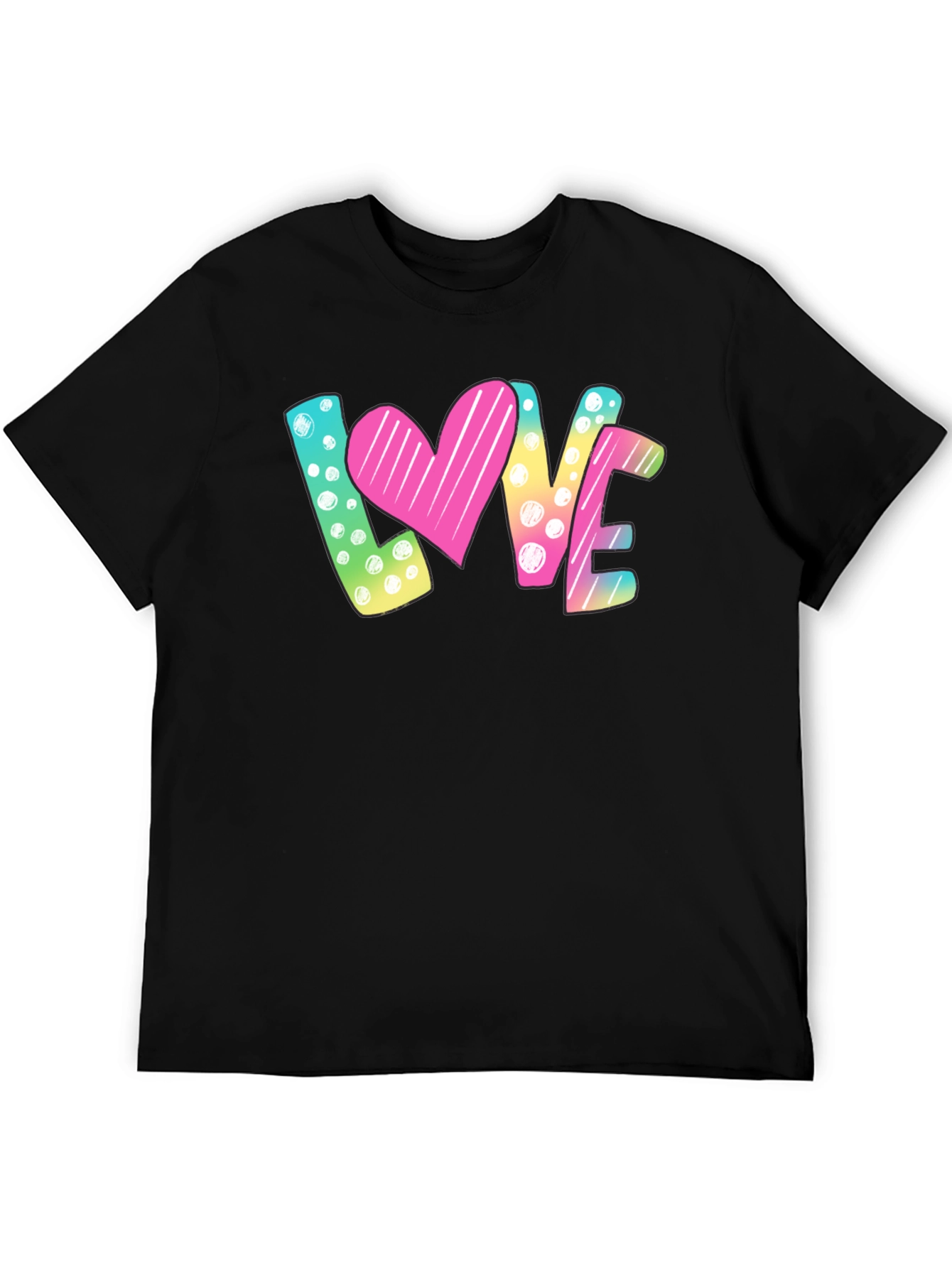LOVE Graphic Print T-Shirt - Valentines Day
