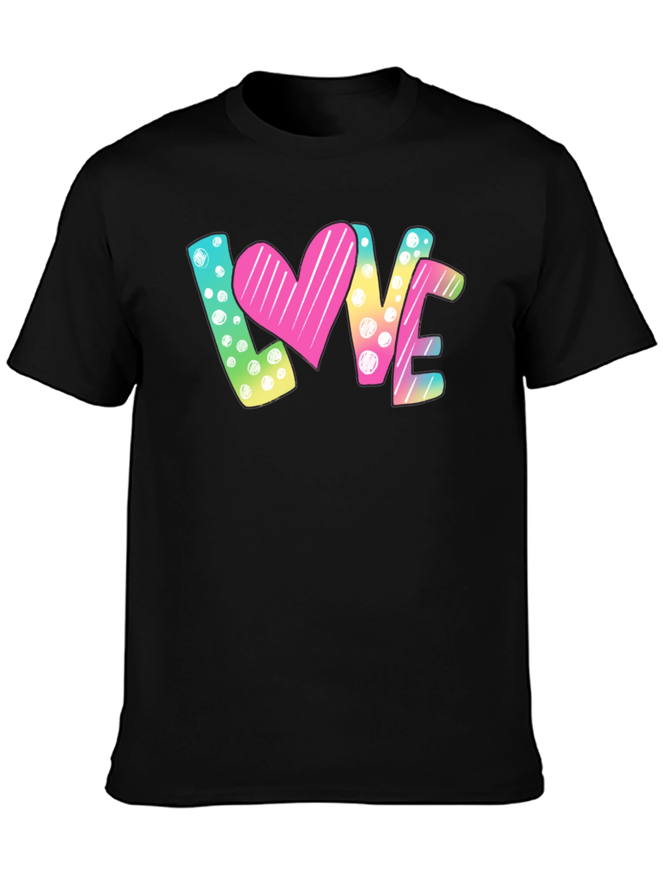 LOVE Graphic Print T-Shirt - Valentines Day