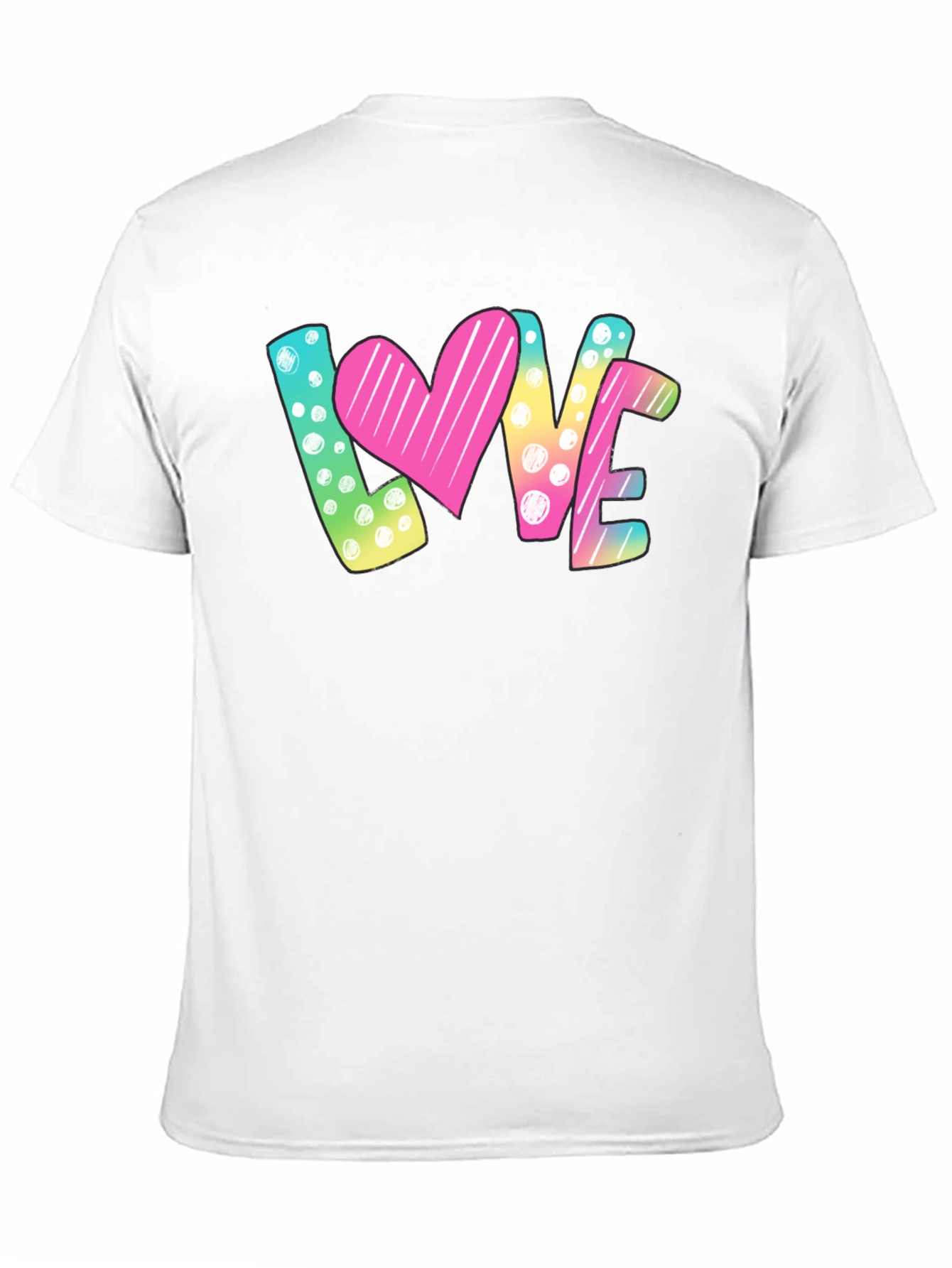 LOVE Graphic Print T-Shirt - Valentines Day
