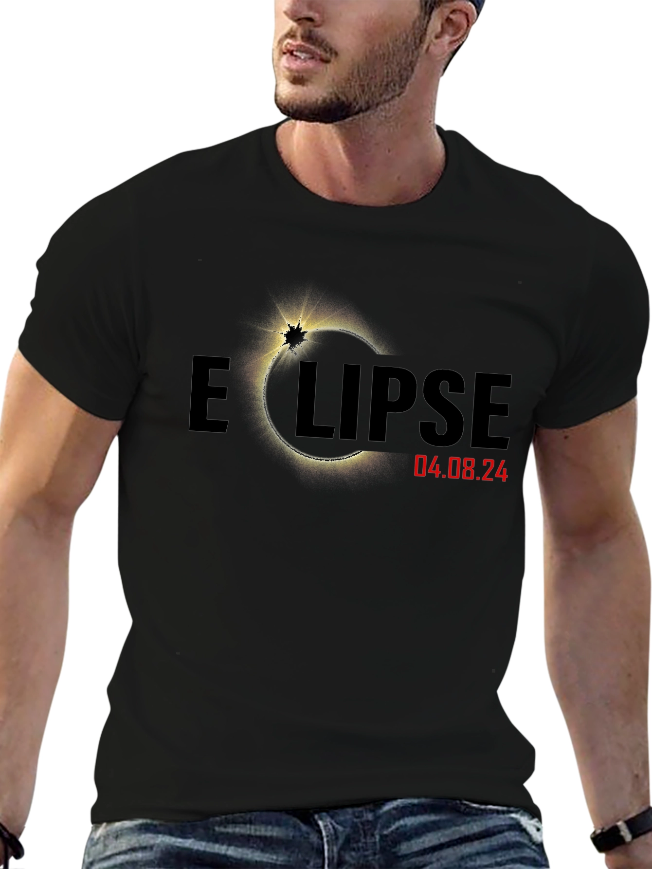Eclipse 2024 Total Solar Event T-Shirt