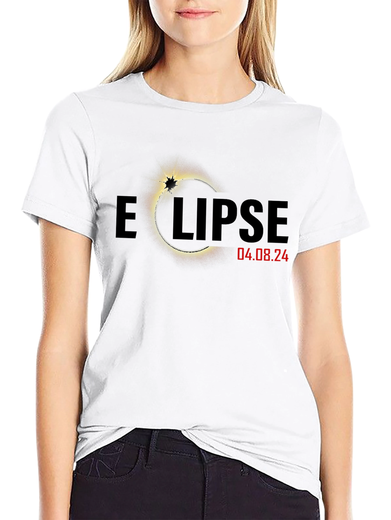 Eclipse 2024 Total Solar Event T-Shirt