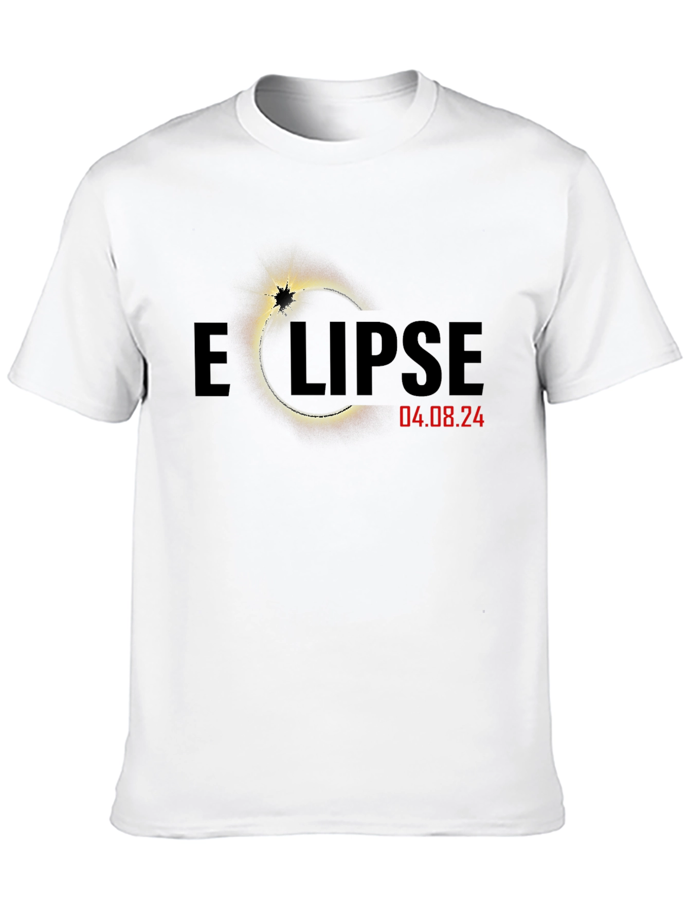 Eclipse 2024 Total Solar Event T-Shirt