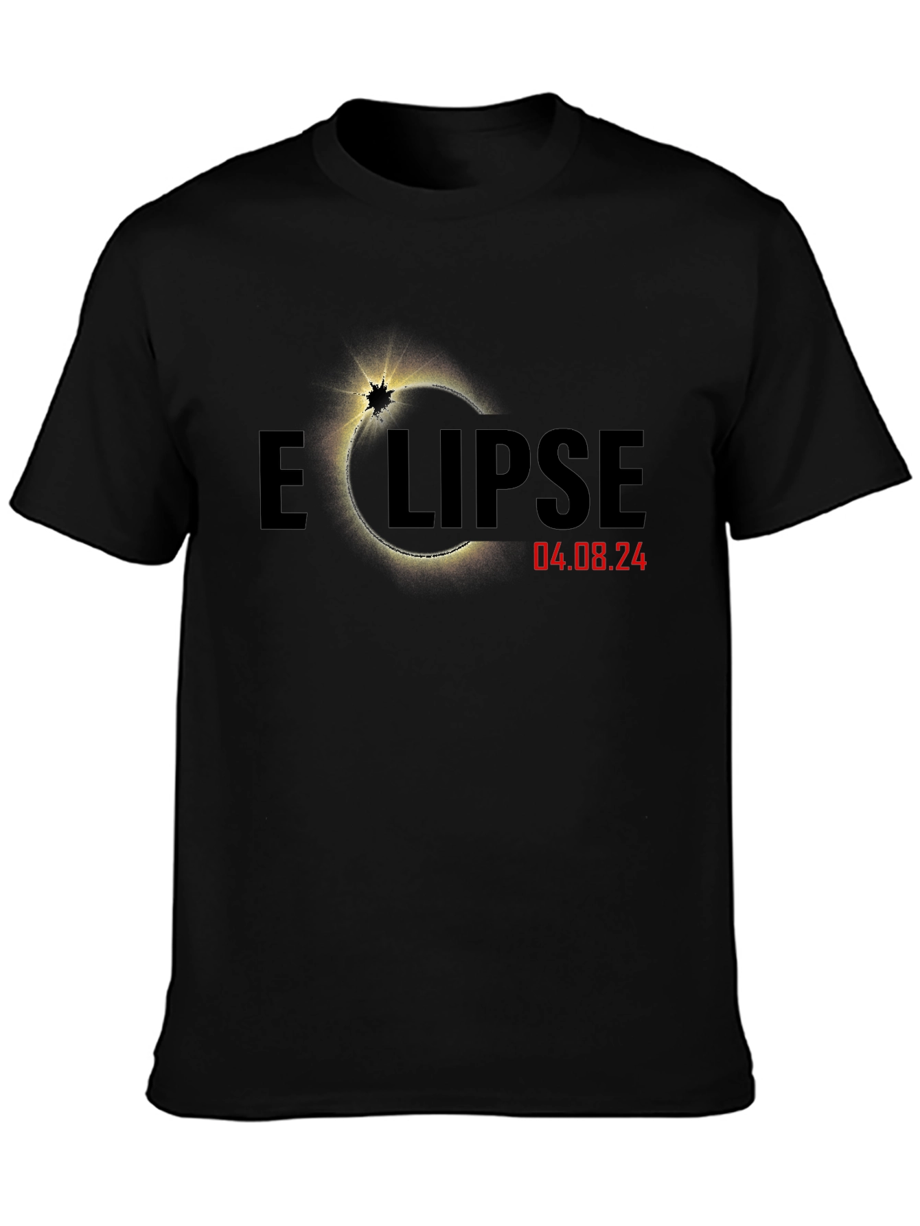Eclipse 2024 Total Solar Event T-Shirt