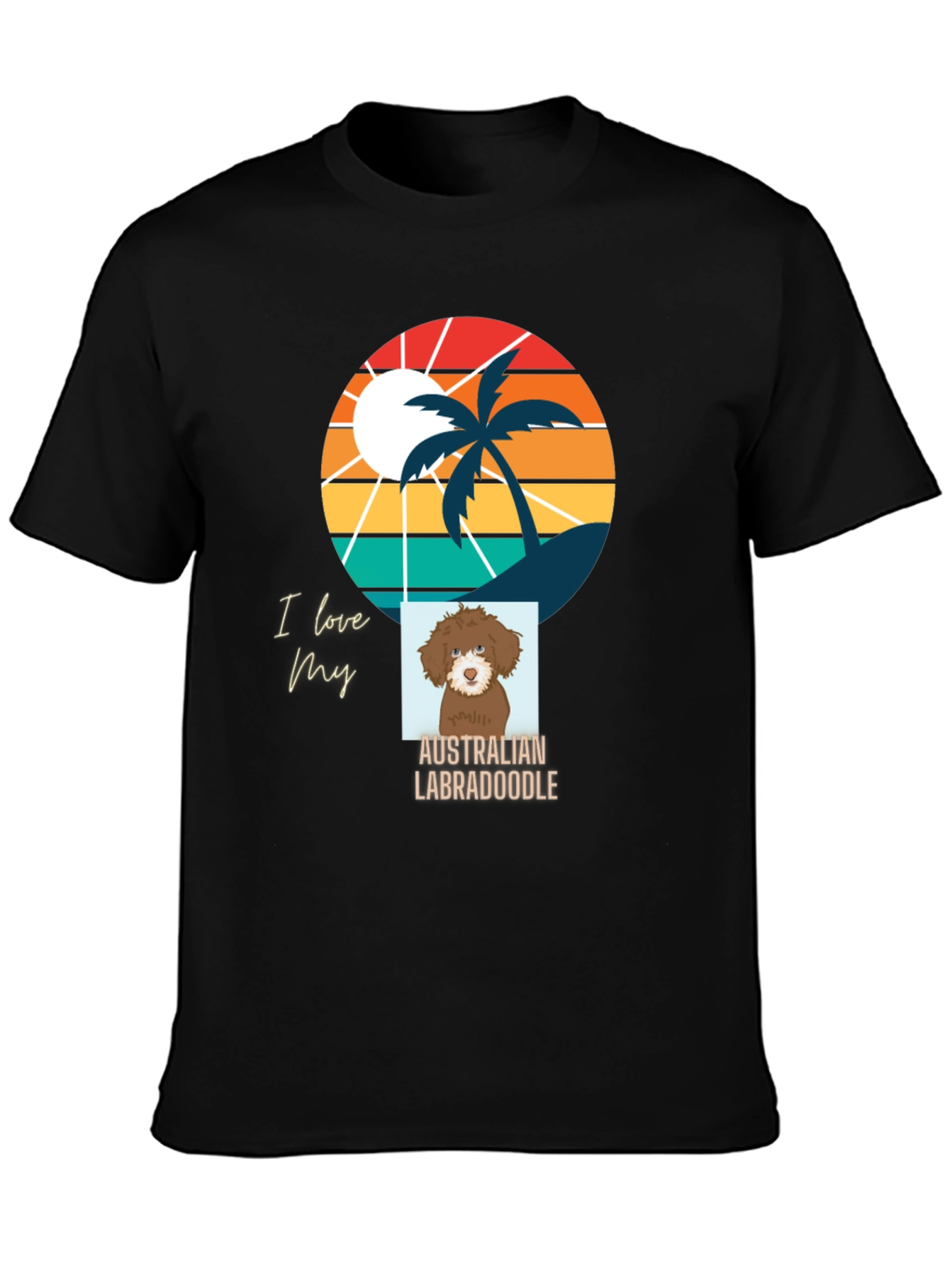 I Love My Australian Labradoodle T-Shirt