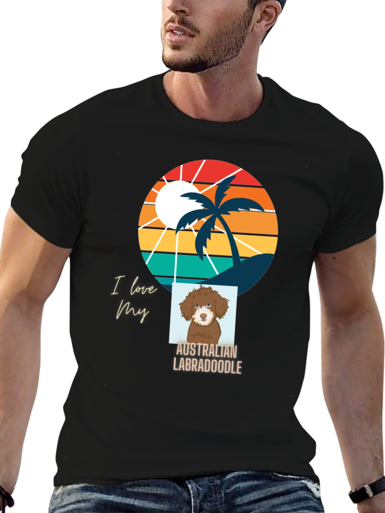 I Love My Australian Labradoodle T-Shirt