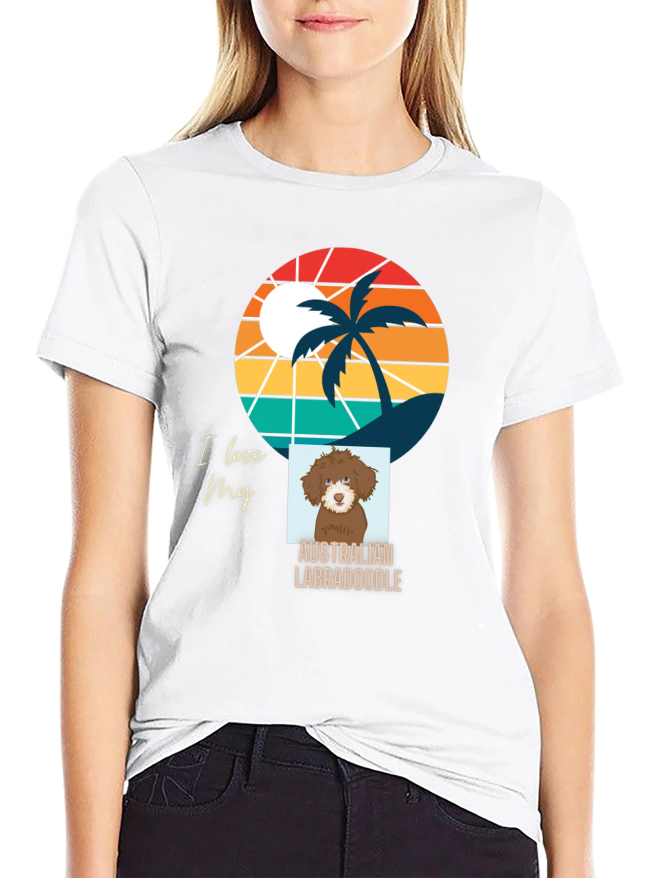 I Love My Australian Labradoodle T-Shirt