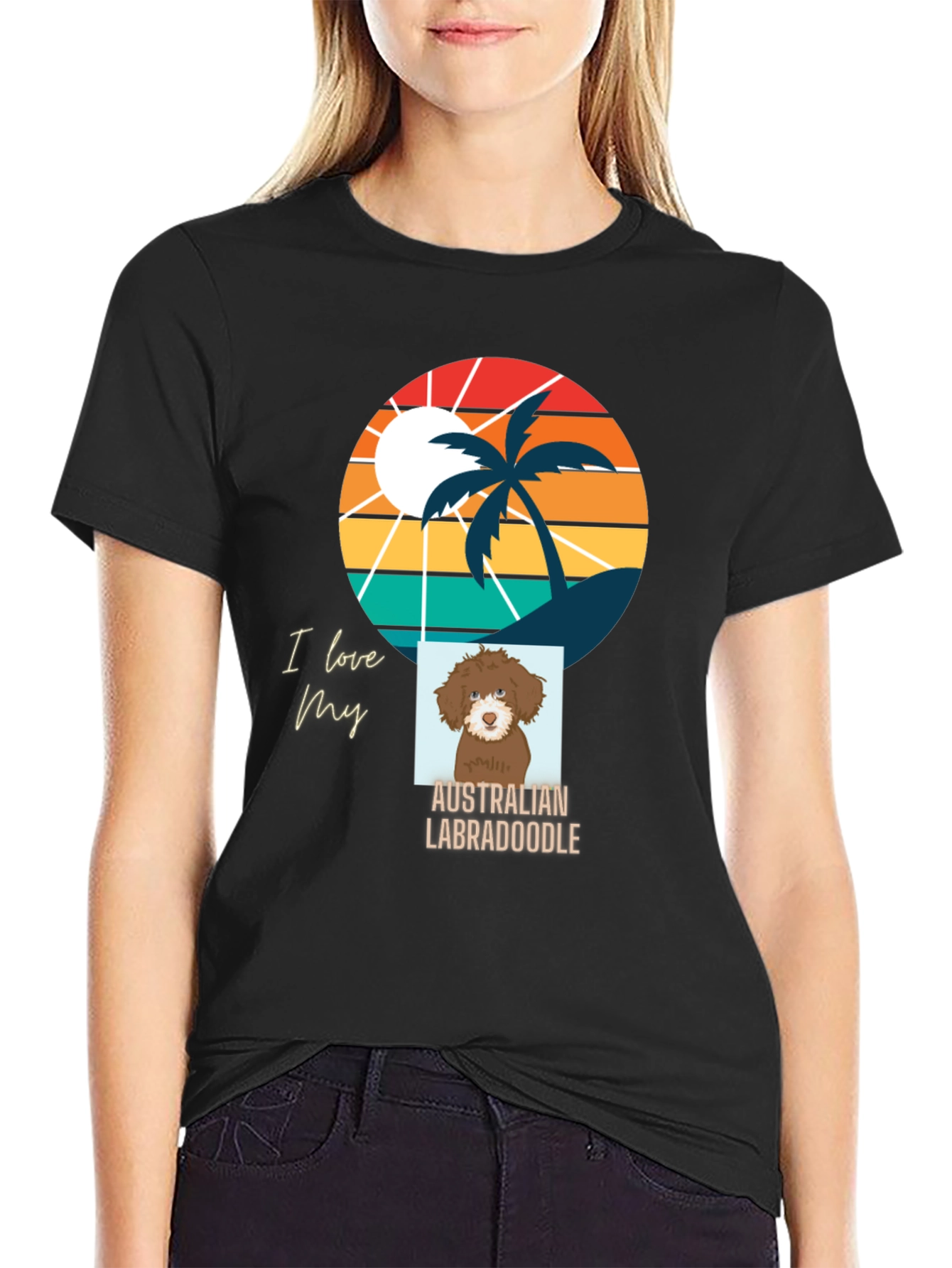 I Love My Australian Labradoodle T-Shirt