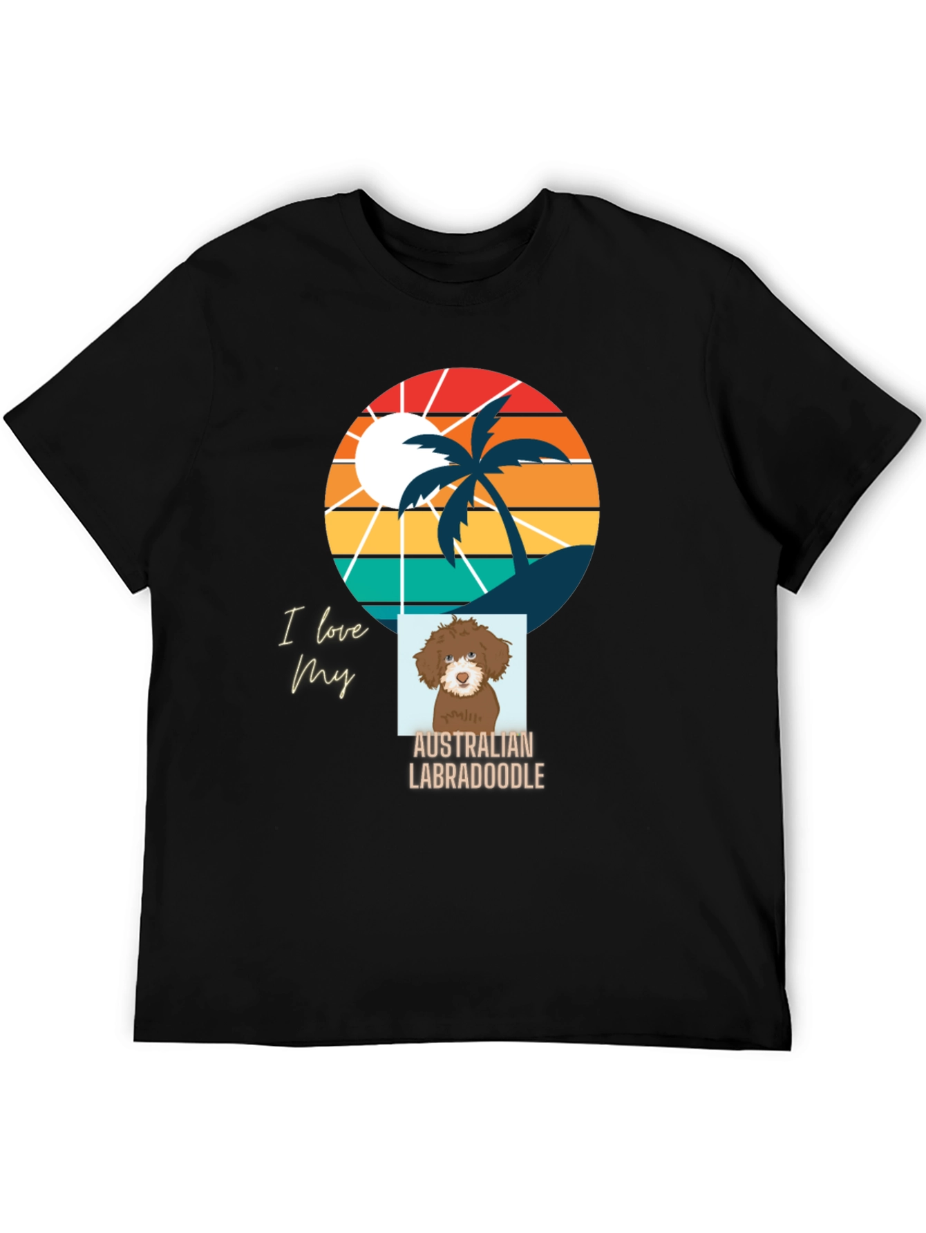I Love My Australian Labradoodle T-Shirt