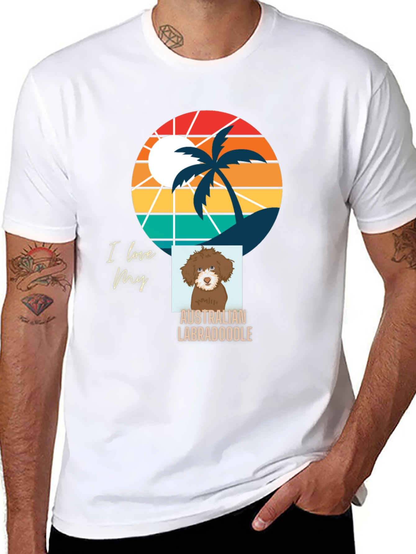 I Love My Australian Labradoodle T-Shirt
