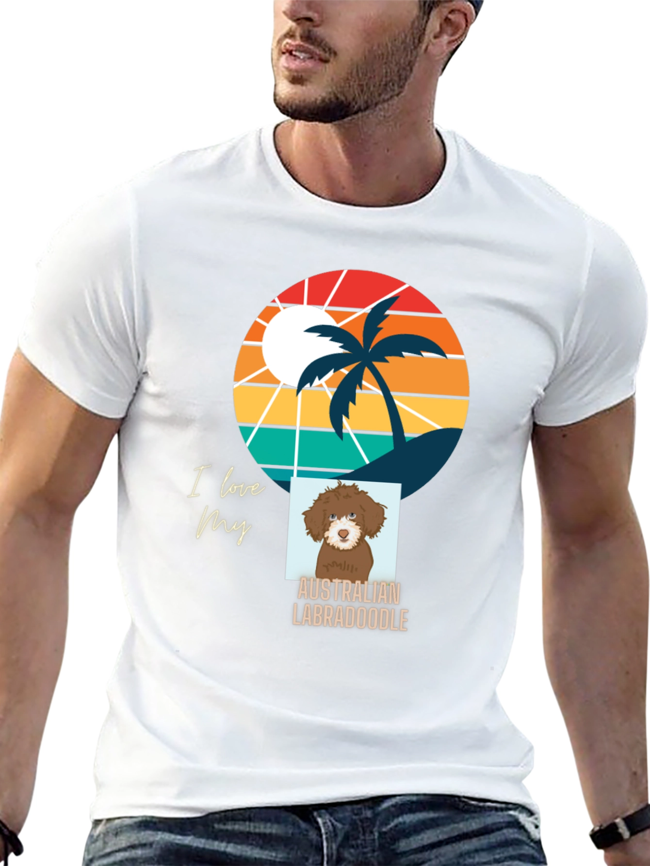I Love My Australian Labradoodle T-Shirt