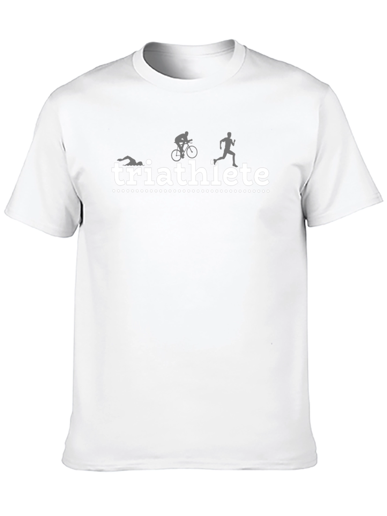 Triathlete Graphic T-Shirt - Black