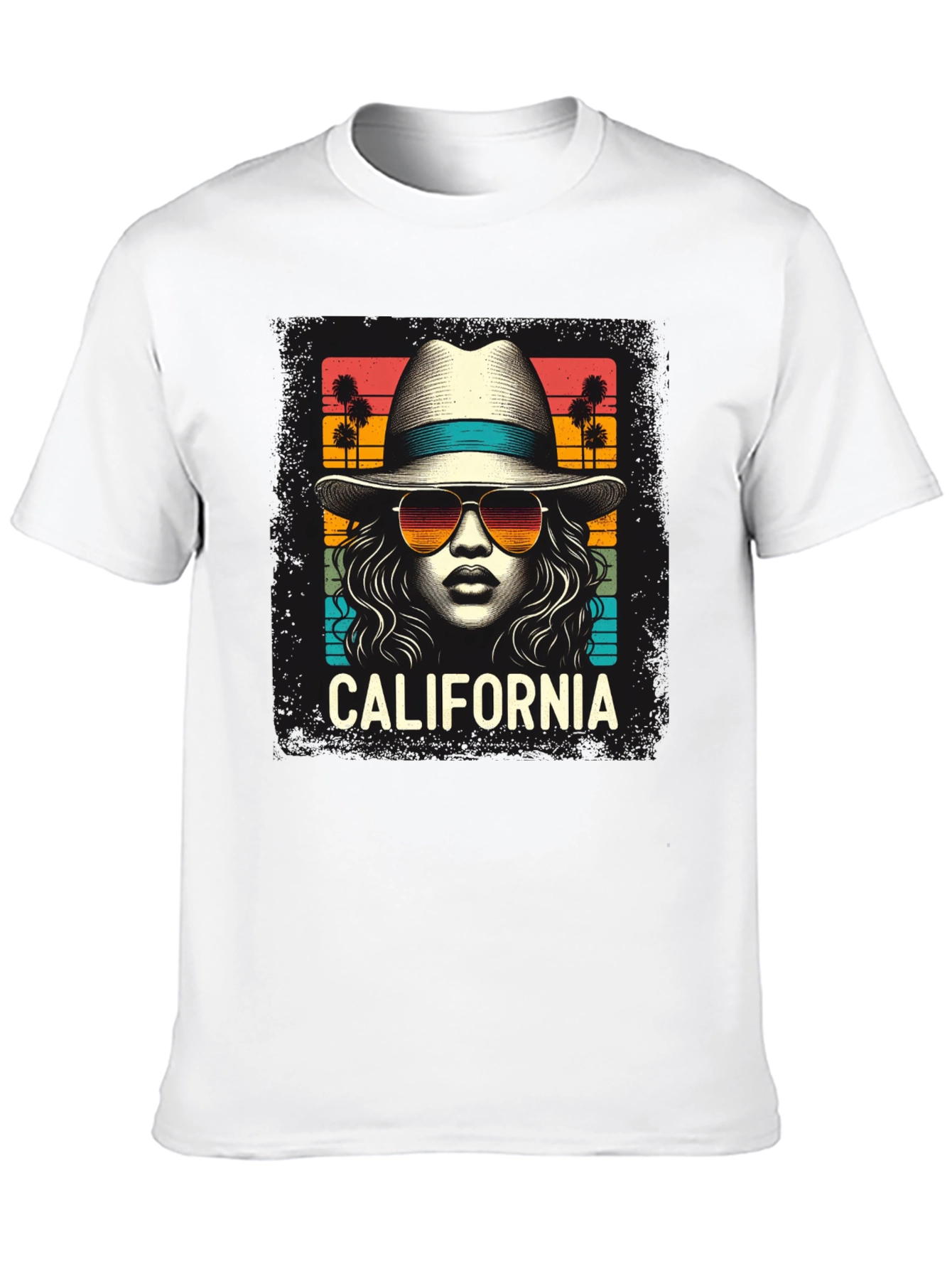 California Graphic T-Shirt - Retro Style Tee